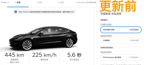 史上最便宜Model 3开售！只需25万元 468公里续航国产特斯拉开回家