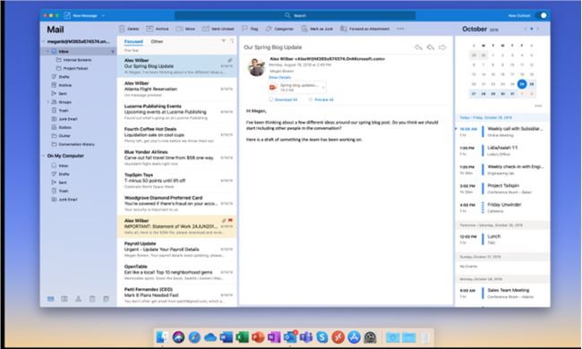 新的Outlook for Mac现在推出