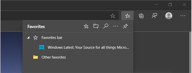 微软Edge获得了新的收藏夹菜单、PDF功能等