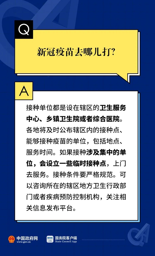 新冠疫苗8个最新权威问答！