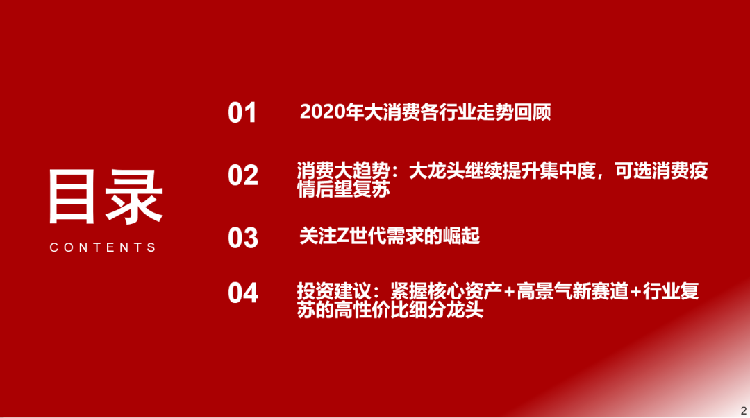 看好21年可选消费投资机会