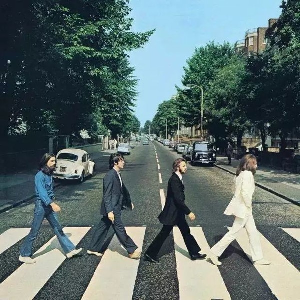 披头士乐队《Abbey Road》唱片封面