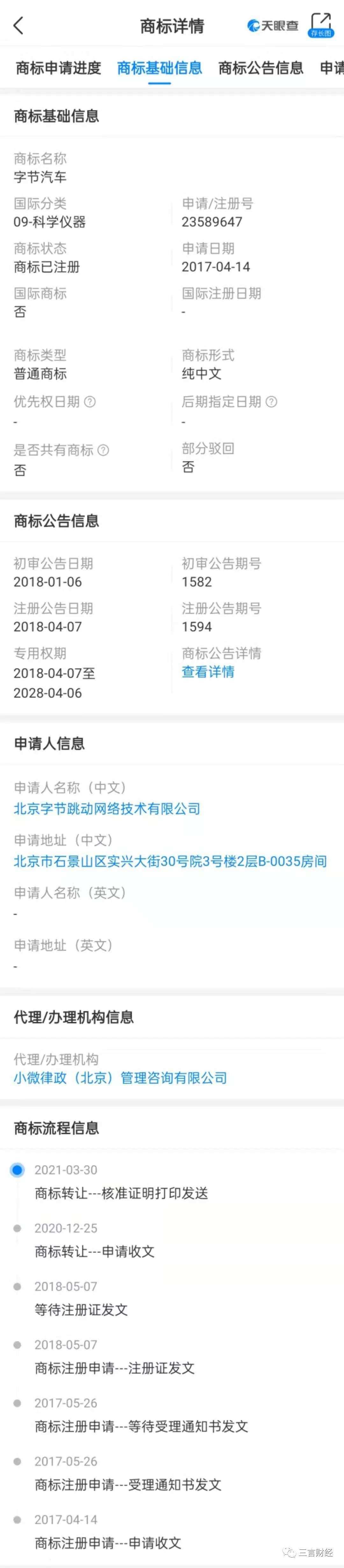 哪些互联网公司注册了汽车商标？