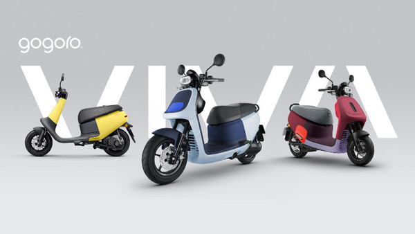 左起：Gogoro VIVA、VIVA XL、VIVA MIX