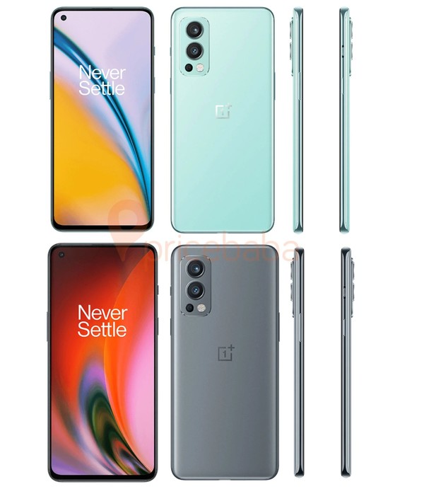 网曝OnePlus Nord 2渲染图