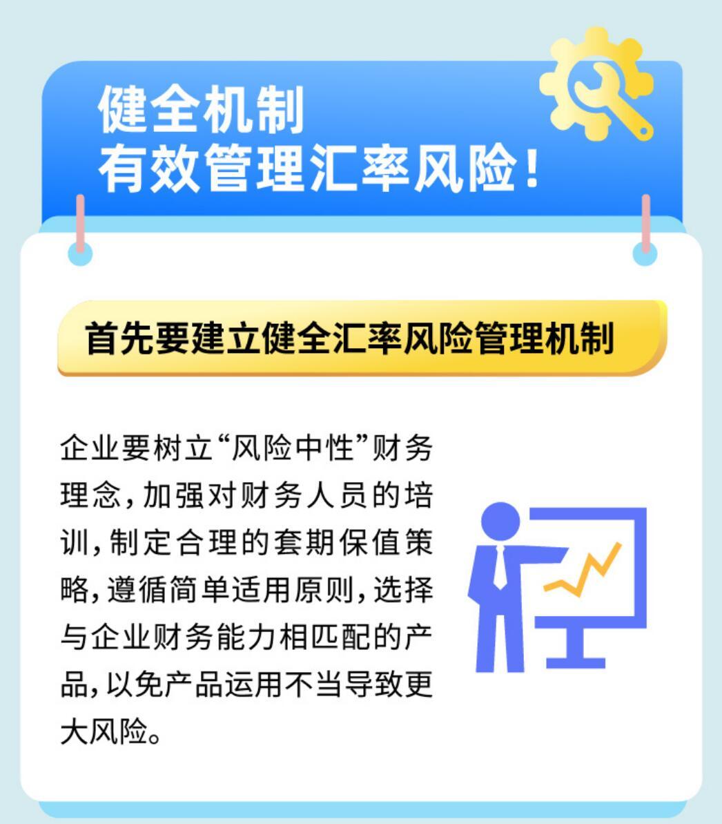 一张图：给企业的汇率避险温馨提示