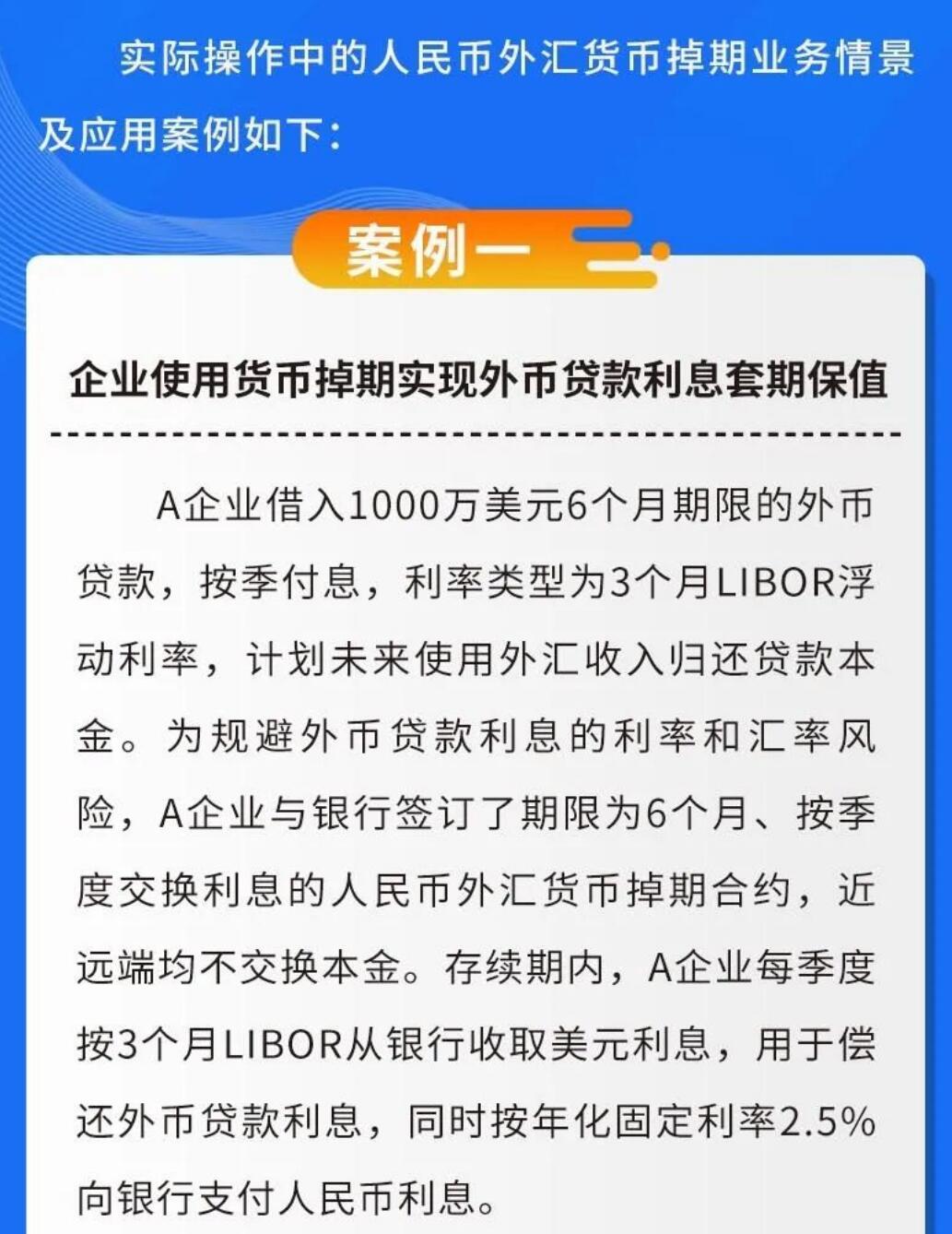 一张图：货币掉期，别家企业这么做