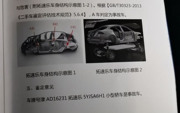 车辆鉴定报告