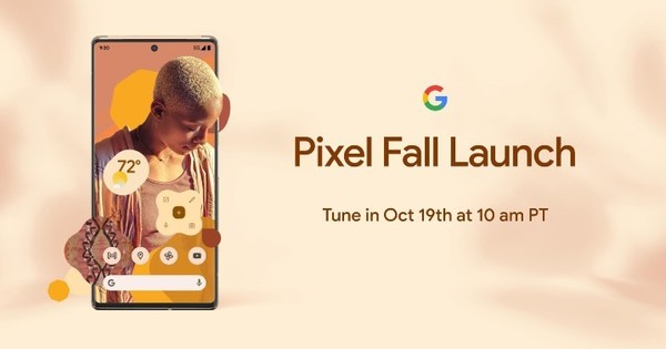 谷歌Pixel 6系列定档10月19日