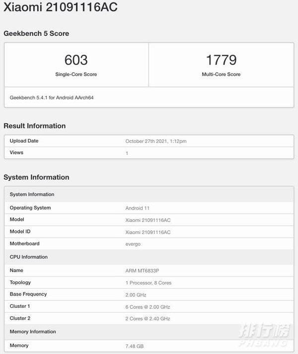 小米POCOM4Pro跑分_小米POCOM4Pro跑分详情