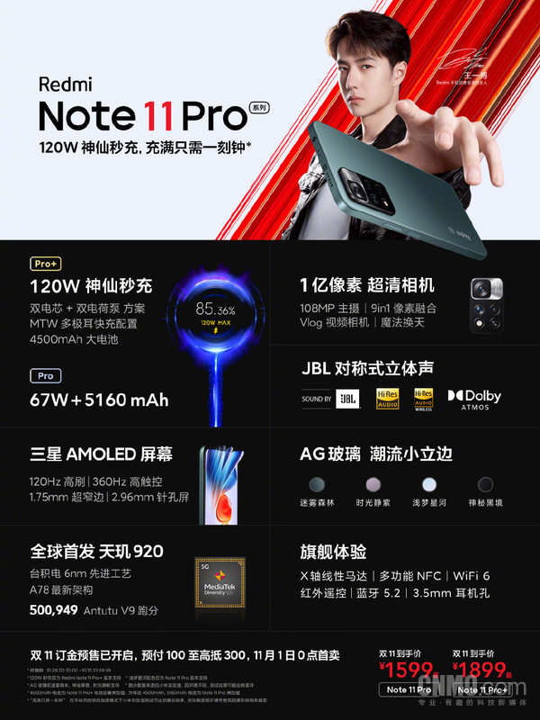 Redmi Note 11 Pro系列