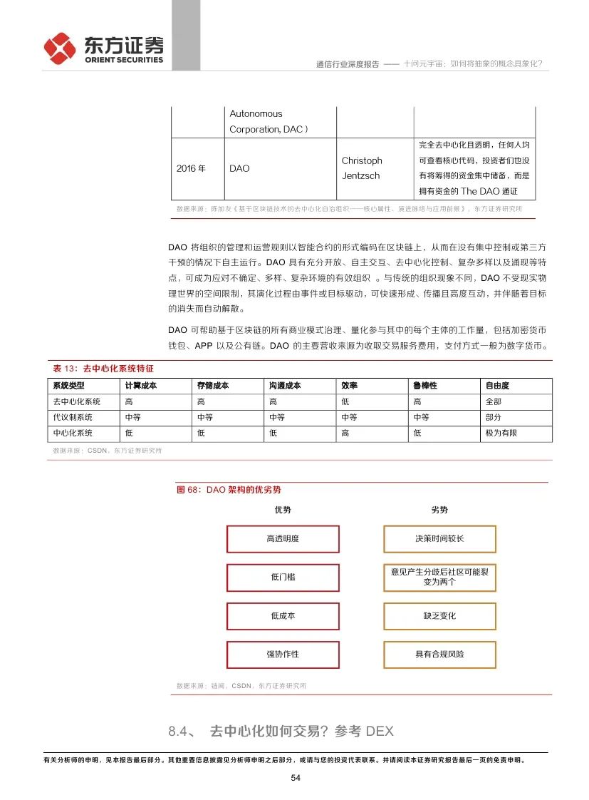 
      东方证券：十问元宇宙 如何将抽象的概念具象化?