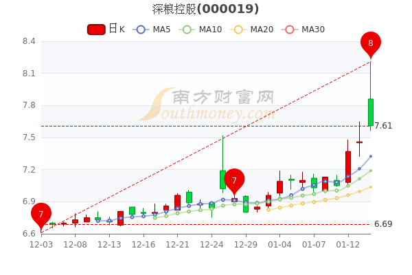 深粮控股1月14日超大单净流入6209.14万，成交额达4.5亿