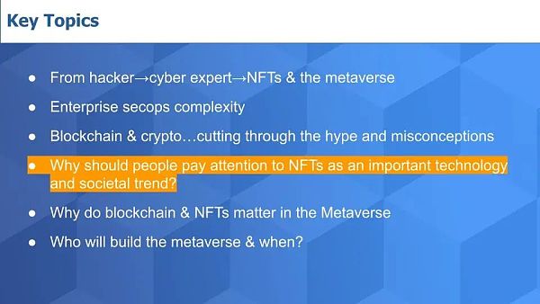 
      当网络安全、区块链和NFTs遇到元宇宙