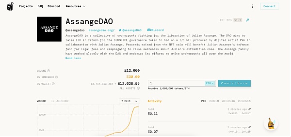 
      解救阿桑奇？投机者积聚AssangeDAO