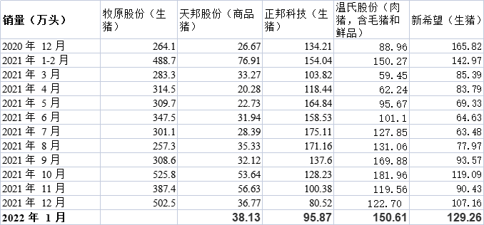 1月猪企生猪销量为何集体上升？本轮猪价下跌何时见底？