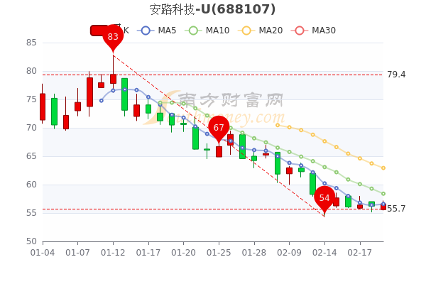 2月21日安路科技-U股票市盈率-3180.9，散户净流出541.68万