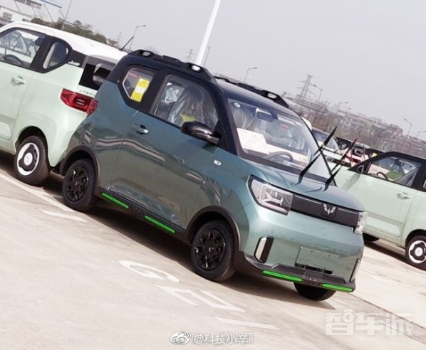 新款五菱宏光MINI EV真车曝光 续航轴距功率均有提升