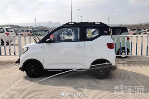 新款五菱宏光MINI EV真车曝光 续航轴距功率均有提升