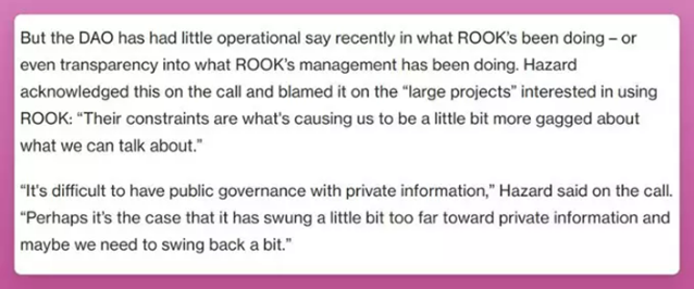 
      利益冲突、项目停滞 ROOK DAO要解散？